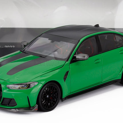 BMW 3-SERIES M3 Competition CS (G80) 2024 1:18 Minichamps zelená čierna