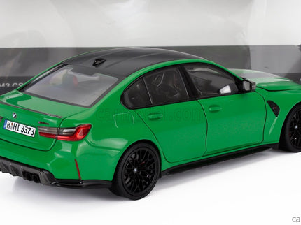 BMW 3-SERIES M3 Competition CS (G80) 2024 1:18 Minichamps zelená čierna