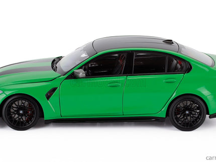 BMW 3-SERIES M3 Competition CS (G80) 2024 1:18 Minichamps zelená čierna