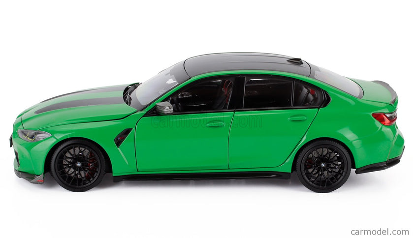 BMW 3-SERIES M3 Competition CS (G80) 2024 1:18 Minichamps zelená čierna