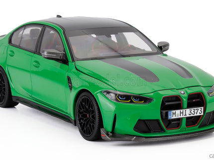 BMW 3-SERIES M3 Competition CS (G80) 2024 1:18 Minichamps zelená čierna