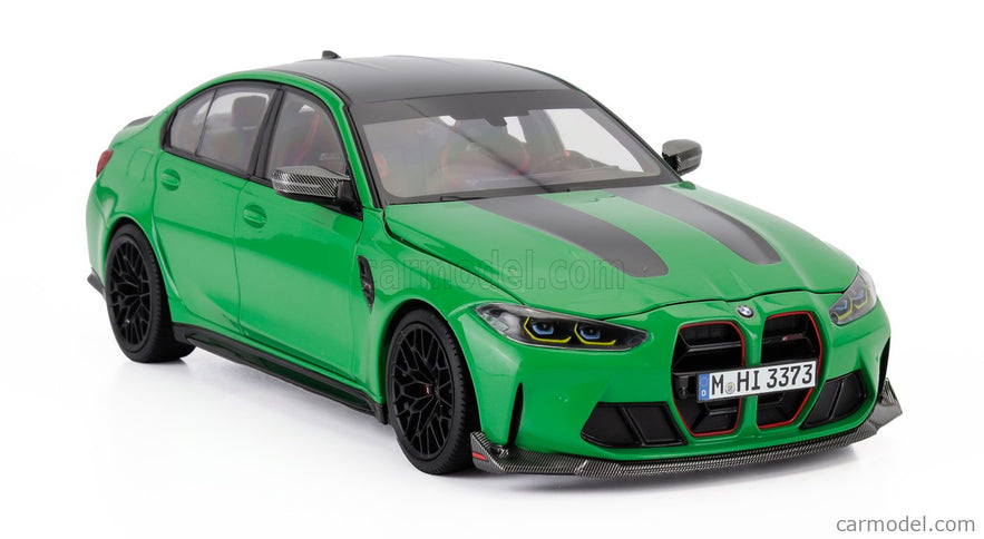 BMW 3-SERIES M3 Competition CS (G80) 2024 1:18 Minichamps zelená čierna