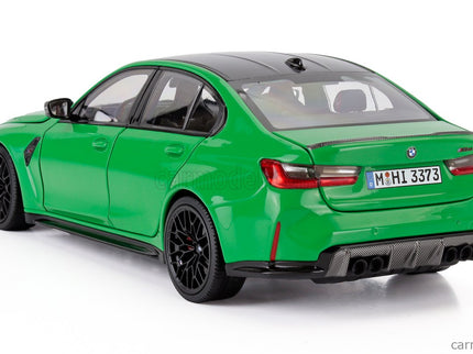 BMW 3-SERIES M3 Competition CS (G80) 2024 1:18 Minichamps zelená čierna
