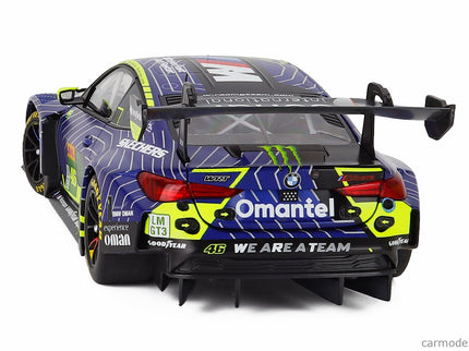 BMW 4-SERIES M4 GT3 EVO 3.0L Turbo Team Wrt N°46 1812km Qatar 2025 Valentino Rossi - Kelvin Van Der Linde - Ahmad AL Harthy 1:18 Minichamps rôzne farby