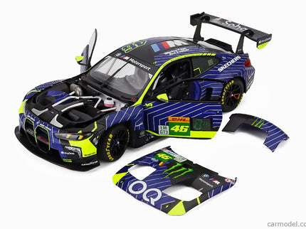 BMW 4-SERIES M4 GT3 EVO 3.0L Turbo Team Wrt N°46 1812km Qatar 2025 Valentino Rossi - Kelvin Van Der Linde - Ahmad AL Harthy 1:18 Minichamps rôzne farby