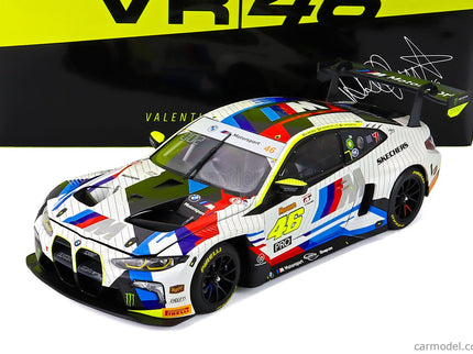 BMW 4-SERIES M4 GT3 EVO 3.0L Turbo Team Wrt N°46 2. Miesto 12h Bathurst 2025 Valentino Rossi - Raffaele Marciello - Charles Weerts 1:18 Minichamps rôzne farby