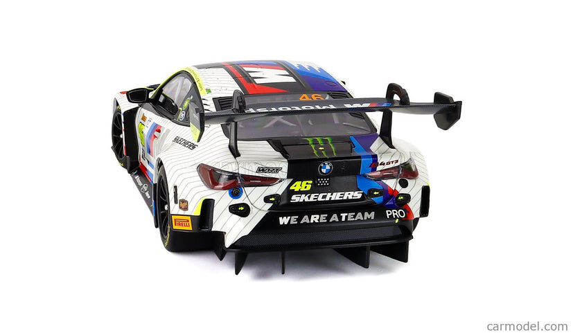 BMW 4-SERIES M4 GT3 EVO 3.0L Turbo Team Wrt N°46 2. Miesto 12h Bathurst 2025 Valentino Rossi - Raffaele Marciello - Charles Weerts 1:18 Minichamps rôzne farby