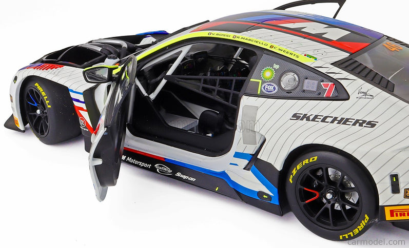 BMW 4-SERIES M4 GT3 EVO 3.0L Turbo Team Wrt N°46 2. Miesto 12h Bathurst 2025 Valentino Rossi - Raffaele Marciello - Charles Weerts 1:18 Minichamps rôzne farby