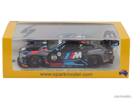BMW 4-SERIES M4 GT3 EVO 3.0L Turbo Team Wrt N°32 Víťaz 12h Bathurst 2025 Kelvin Van Der Linde - Augusto Farfus - Sheldon Van Der Linde 1:43 Spark Model rôzne farby