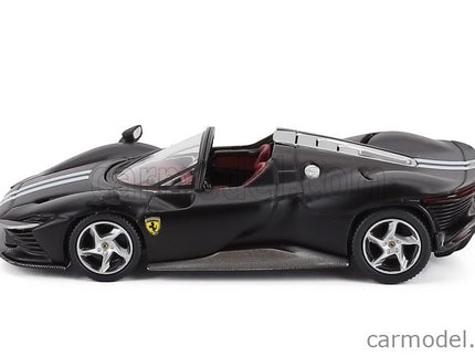 Ferrari Daytona SP3 Open Roof 2022 1:64 BBR Models matná čierna