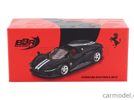 Ferrari Daytona SP3 Open Roof 2022 1:64 BBR Models matná čierna