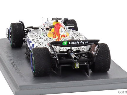Racing Bulls F1 VCARB-02 Team Visa Cash App N°6 Silverstone British GP 2025 Isack Hadjar 1:43 Spark Model biela čierna