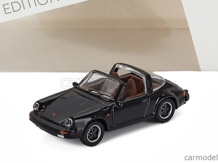 Porsche 911 Carrera 3.2 Targa 1988 1:87 Schuco čierna