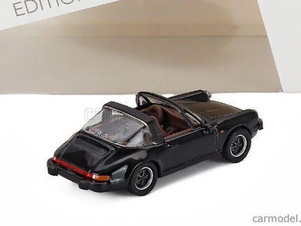 Porsche 911 Carrera 3.2 Targa 1988 1:87 Schuco čierna