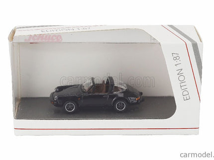 Porsche 911 Carrera 3.2 Targa 1988 1:87 Schuco čierna