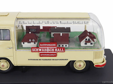 Volkswagen T1a Pick-UP Bauspar-Kasse Schwabisch Hall 1962 1:18 Schuco krémová