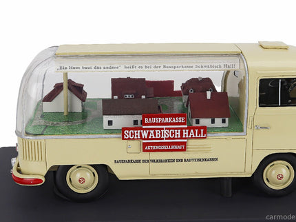Volkswagen T1a Pick-UP Bauspar-Kasse Schwabisch Hall 1962 1:18 Schuco krémová