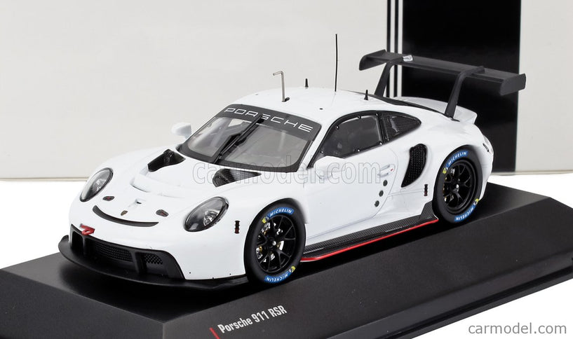 Porsche 911 991-2 RSR-19 Bez Dekorácií Coupe 2022 1:43 IXO Models biela