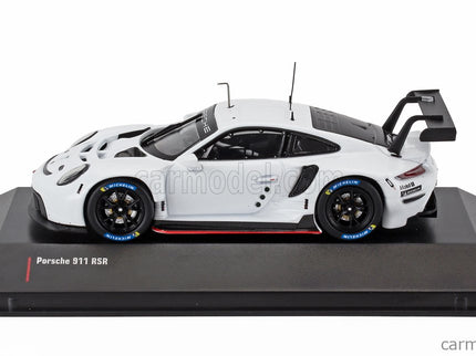 Porsche 911 991-2 RSR-19 Bez Dekorácií Coupe 2022 1:43 IXO Models biela