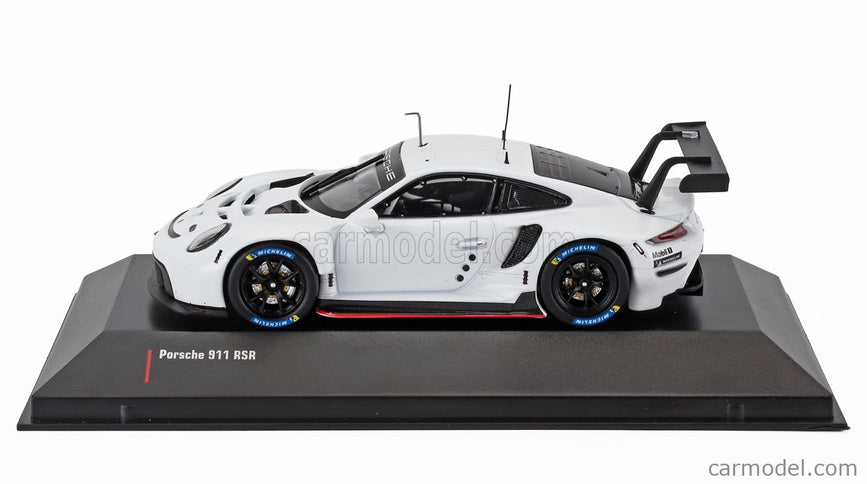 Porsche 911 991-2 RSR-19 Bez Dekorácií Coupe 2022 1:43 IXO Models biela