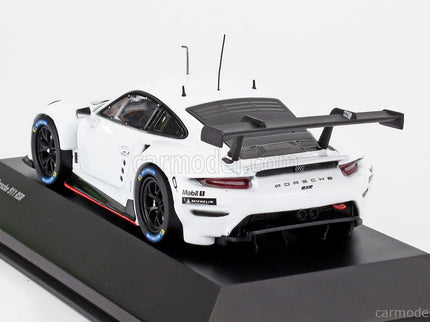 Porsche 911 991-2 RSR-19 Bez Dekorácií Coupe 2022 1:43 IXO Models biela