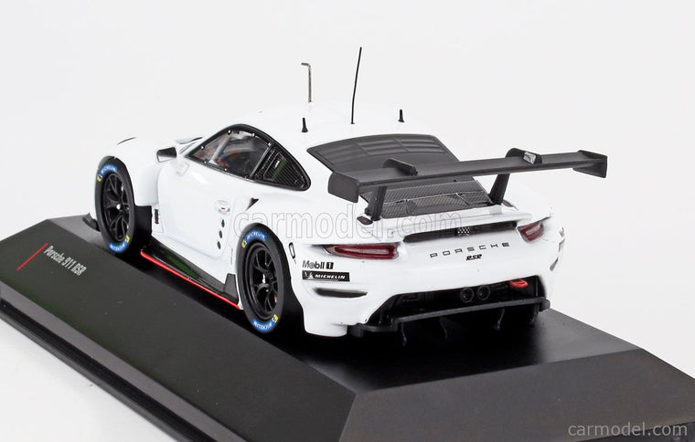 Porsche 911 991-2 RSR-19 Bez Dekorácií Coupe 2022 1:43 IXO Models biela