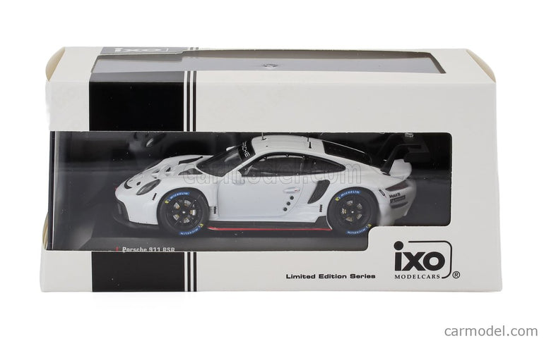 Porsche 911 991-2 RSR-19 Bez Dekorácií Coupe 2022 1:43 IXO Models biela