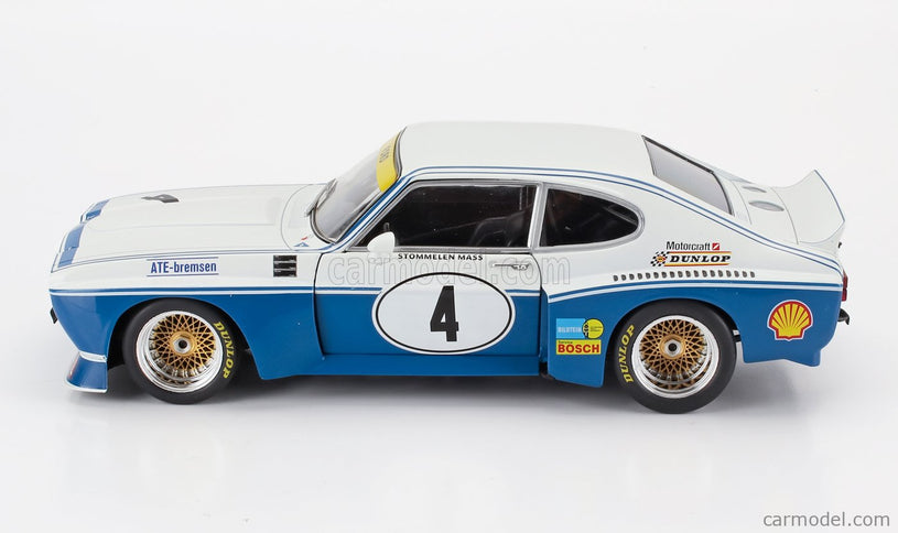 Ford Capri RS 3100 N°4 Etcc Zandvoort 1974 Jochen Mass - Rolf Stommelen 1:18 Werk83 modrá biela