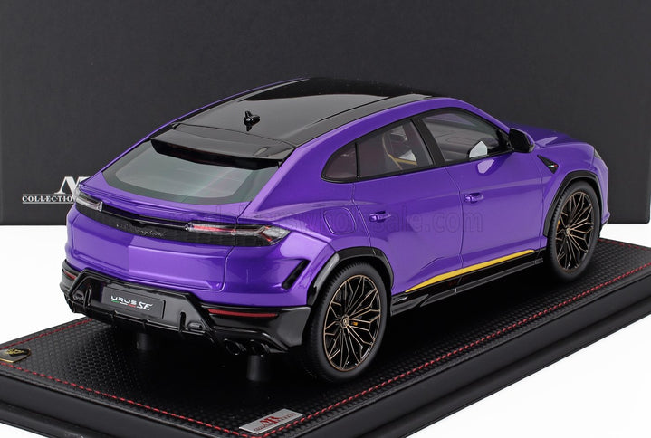 LAMBORGHINI | URUS SE 2023 - CON VETRINA - WITH SHOWCASE | VIOLA PASIFAE - PURPLE