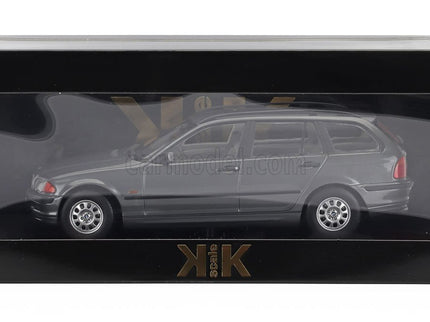 BMW 3-SERIES (E46) Touring SW Station Wagon 1999 1:18 KK Scale sivá