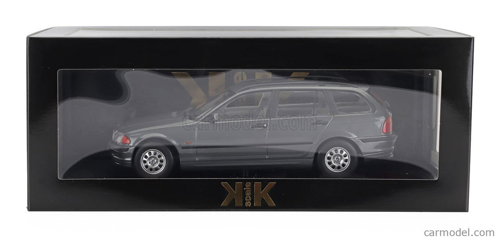 BMW 3-SERIES (E46) Touring SW Station Wagon 1999 1:18 KK Scale sivá