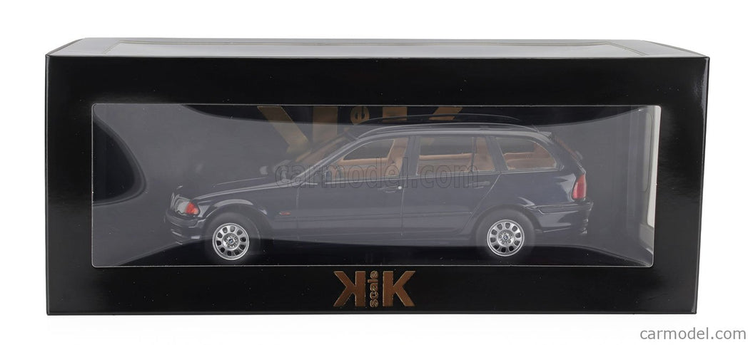 BMW 3-SERIES (E46) Touring SW Station Wagon 1999 1:18 KK Scale modrá