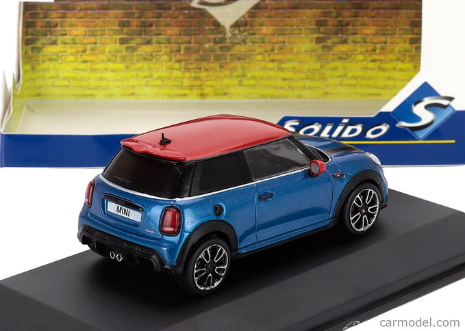 Mini Cooper John Works Jcw F56 2023 1:43 Solido modrá červená