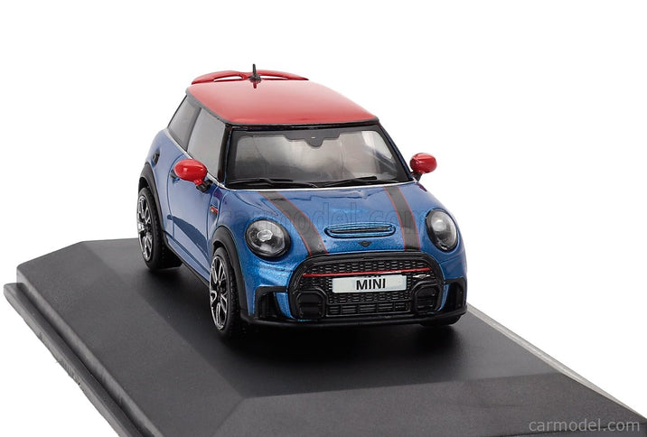 Mini Cooper John Works Jcw F56 2023 1:43 Solido modrá červená