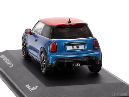 Mini Cooper John Works Jcw F56 2023 1:43 Solido modrá červená
