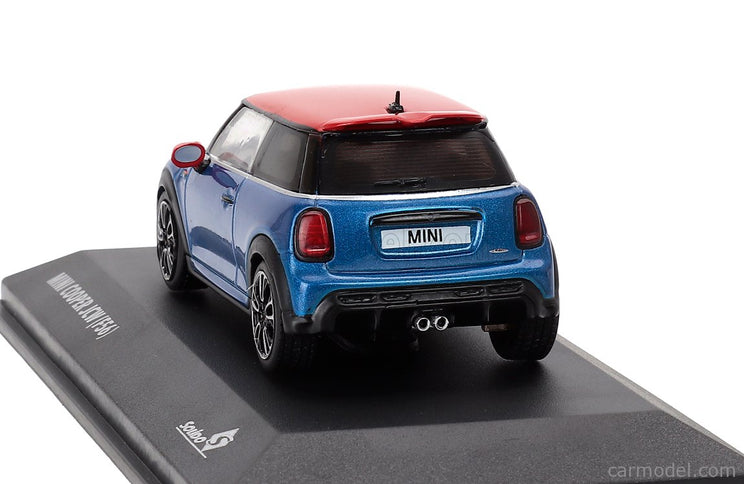 Mini Cooper John Works Jcw F56 2023 1:43 Solido modrá červená