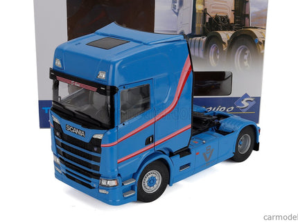 Scania S580 Ťahač Highline 2-ASSI 2023 1:24 Solido svetlomodrá