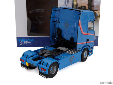 Scania S580 Ťahač Highline 2-ASSI 2023 1:24 Solido svetlomodrá