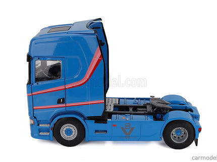 Scania S580 Ťahač Highline 2-ASSI 2023 1:24 Solido svetlomodrá