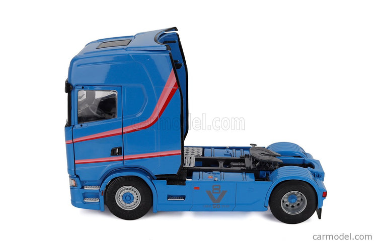Scania S580 Ťahač Highline 2-ASSI 2023 1:24 Solido svetlomodrá