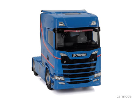 Scania S580 Ťahač Highline 2-ASSI 2023 1:24 Solido svetlomodrá