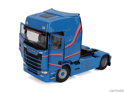 Scania S580 Ťahač Highline 2-ASSI 2023 1:24 Solido svetlomodrá