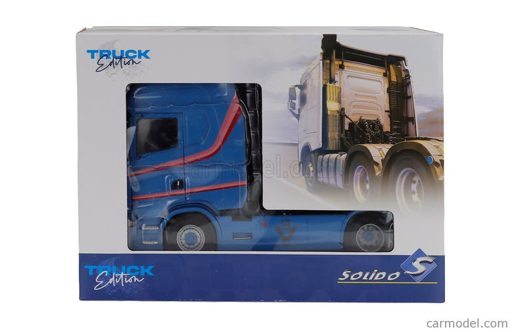 Scania S580 Ťahač Highline 2-ASSI 2023 1:24 Solido svetlomodrá