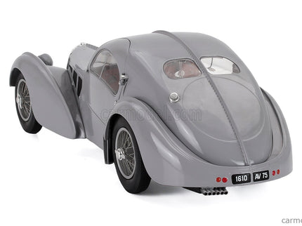 Bugatti Type 57SC Atlantic 1937 1:18 Solido matná strieborná