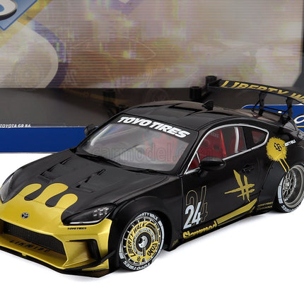 Toyota GR86 Lbwk Body Kit N°24 Coupe 2024 1:18 Solido čierna zlatá
