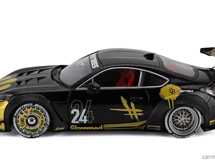 Toyota GR86 Lbwk Body Kit N°24 Coupe 2024 1:18 Solido čierna zlatá
