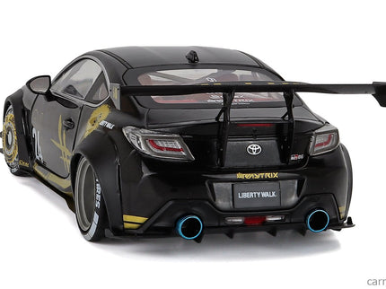 Toyota GR86 Lbwk Body Kit N°24 Coupe 2024 1:18 Solido čierna zlatá
