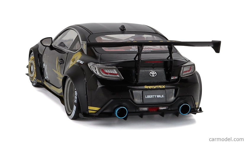 Toyota GR86 Lbwk Body Kit N°24 Coupe 2024 1:18 Solido čierna zlatá