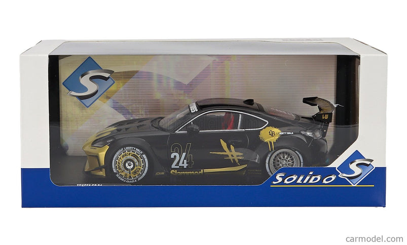 Toyota GR86 Lbwk Body Kit N°24 Coupe 2024 1:18 Solido čierna zlatá