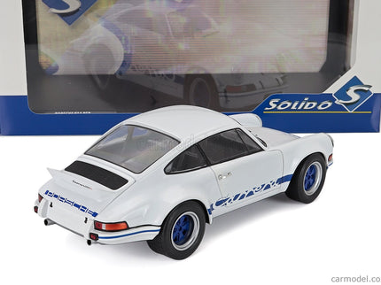 Porsche 911 Carrera RS 2.7 Coupe 1973 1:18 Solido biela svetlomodrá